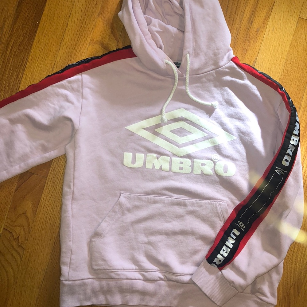 umbro pink xs hoodie